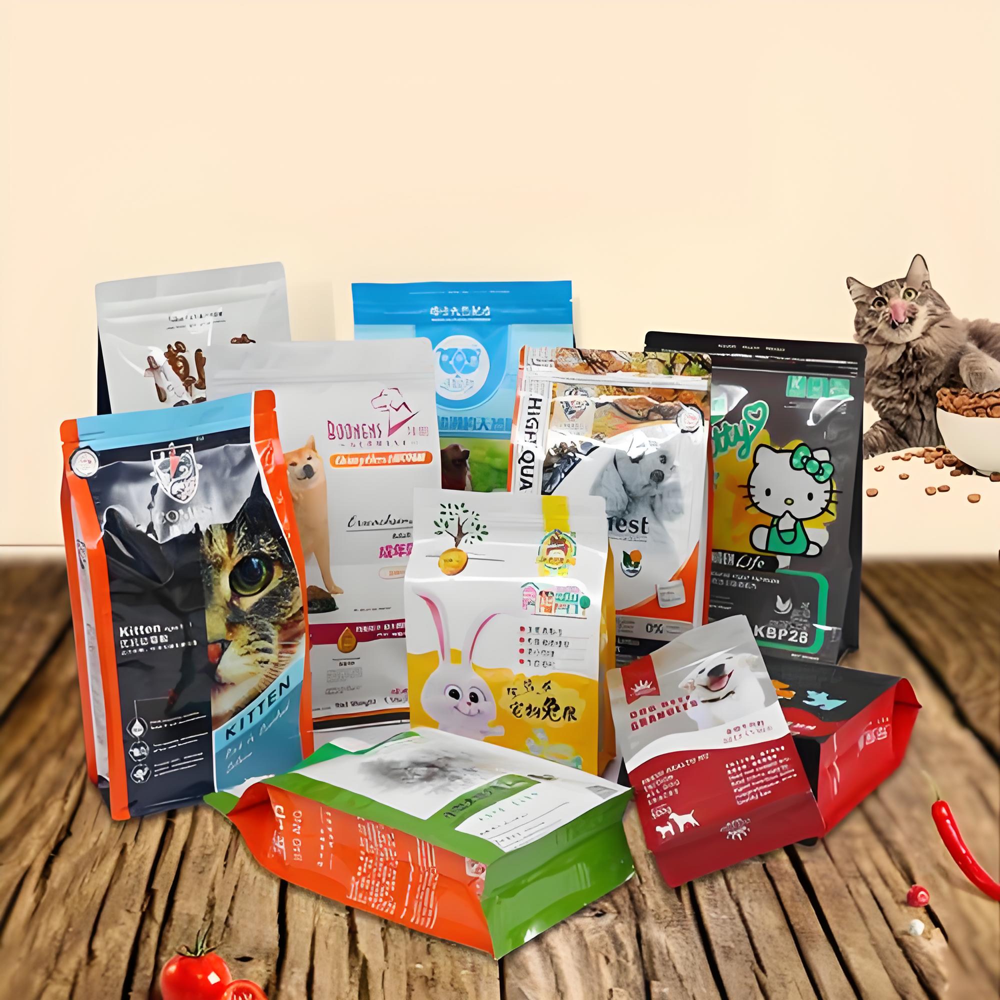 东方市自立袋拉链袋猫粮狗粮猫砂袋 - 价格
